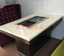 嵐慧訂制無煙火鍋桌生產流程