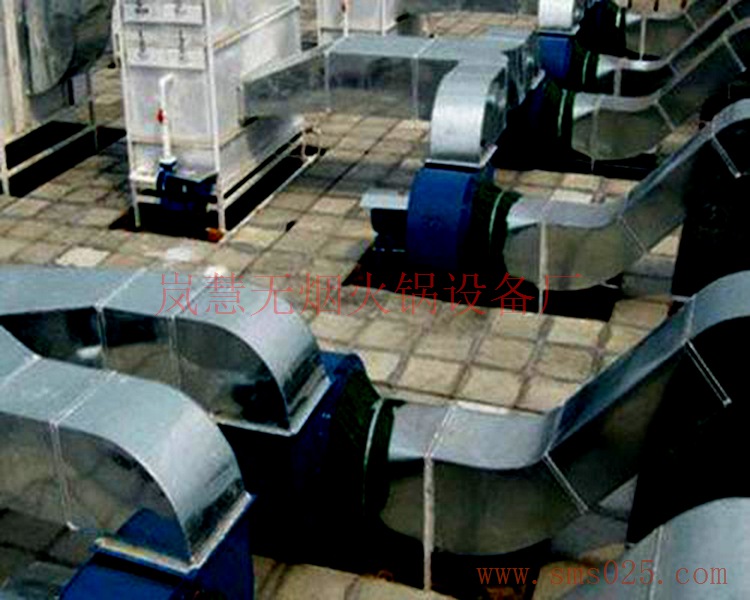 火鍋店大廳排風(fēng)系統(tǒng)圖（arfit.cn)